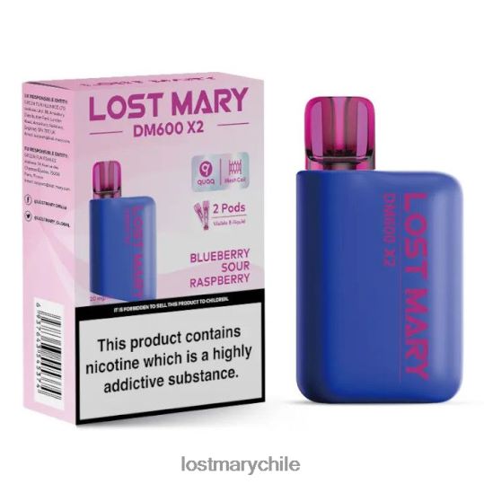 vape desechable perdido mary dm600 x2 arándano frambuesa agria - LOST MARY vape precio 4RXB0R202