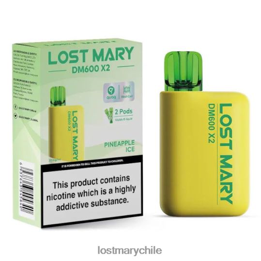 vape desechable perdido mary dm600 x2 hielo de piña - LOST MARY vape flavors 4RXB0R204