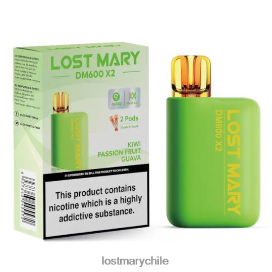 vape desechable perdido mary dm600 x2 kiwi maracuyá guayaba - LOST MARY vape price 4RXB0R193