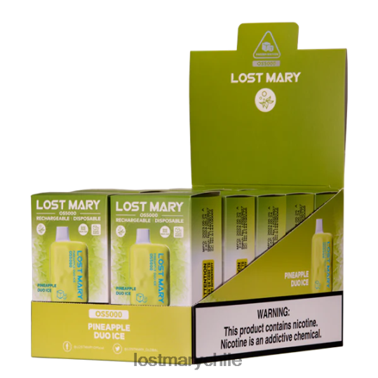 María perdida os5000 hielo dúo de piña - LOST MARY vape Chile 4RXB0R56