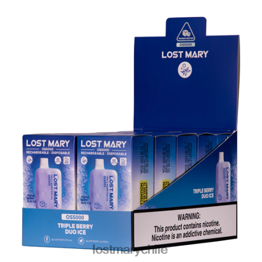 María perdida os5000 hielo dúo triple baya - LOST MARY vape flavors 4RXB0R74