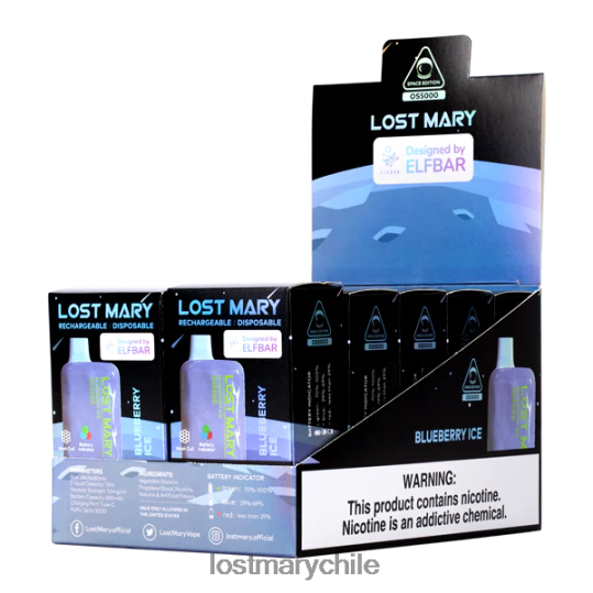 María perdida os5000 hielo de arándanos - LOST MARY vape Chile 4RXB0R16