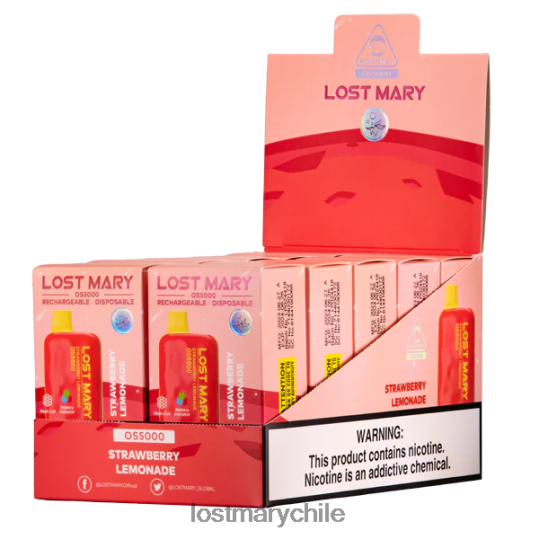 María perdida os5000 limonada de fresa - LOST MARY vapes online 4RXB0R68