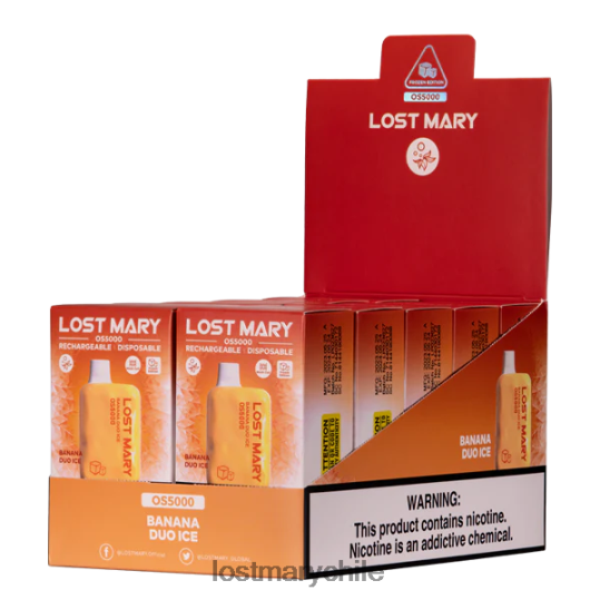 María perdida os5000 plátano dúo hielo - LOST MARY vape precio 4RXB0R2