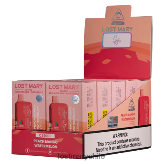 María perdida os5000 sandia mango durazno - LOST MARY vape flavors 4RXB0R54