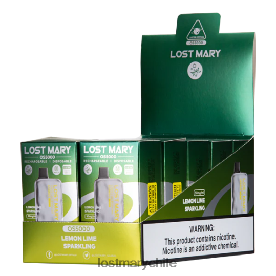 perdió el brillo de mary os5000 espumoso de lima limon - LOST MARY vape 4RXB0R41